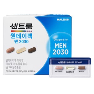 센트룸 원데이팩 맨2030 멀티비타민 96.3g, 1개, 30회분