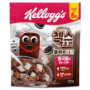 첵스초코 쿠키앤크림 시리얼, 420g, 1개