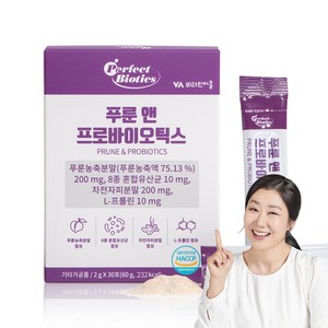 퍼펙트바이오틱스 푸룬 앤 프로바이오틱스, 60g, 1개