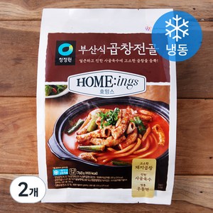 청정원 호밍스 부산식 곱창전골 (냉동), 760g, 2개