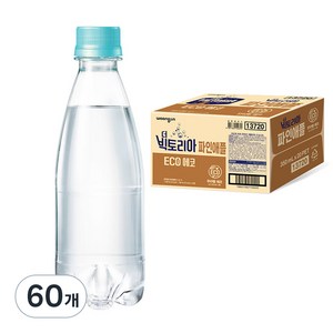 웅진빅토리아 더 빅토리아 에코 파인애플 무라벨, 350ml, 60개