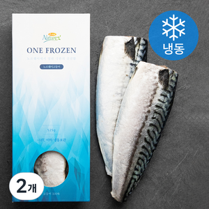 앤쿡 ONE FROZEN 노르웨이 고등어 (냉동), 2개, 525g