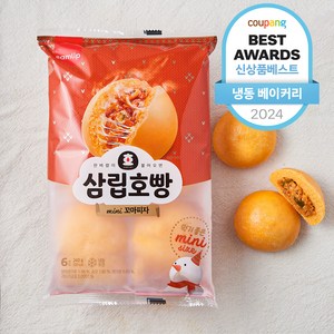 삼립호빵 미니 꼬마피자 6개입 (냉동), 240g, 1개