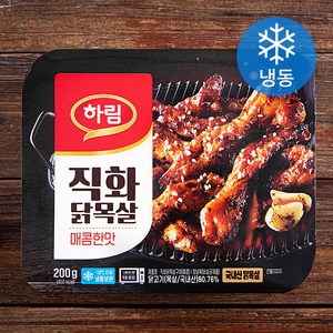 하림 직화 닭목살 구이 매콤한맛 (냉동), 200g, 1개