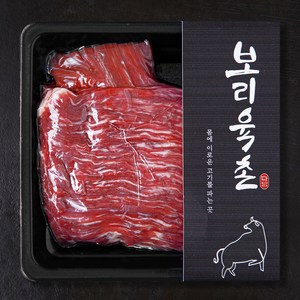 보리육촌 국내산 소고기 양지 덩어리 국거리용 (냉장), 1개, 250g