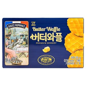 서주 버터와플, 55g, 1개