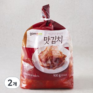 곰곰 맛김치, 900g, 2개