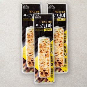 고래사어묵 프로틴바 구운치즈, 80g, 3개