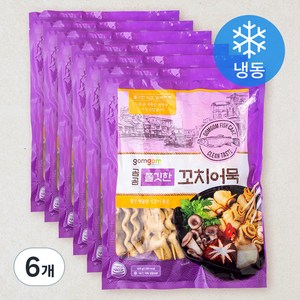 곰곰 쫄깃한 꼬치어묵 (냉동), 600g, 6개