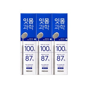 메디안 잇몸과학 클린 민트 치약, 120g, 3개