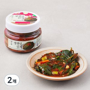 예소담 생깻잎김치, 400g, 2개