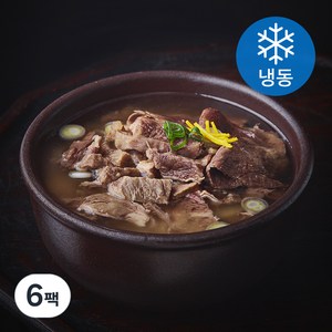 삼원가든 뼈없는 갈비탕 (냉동), 700g, 6팩