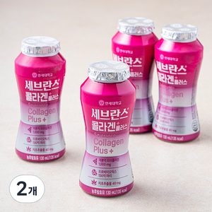 연세대학교 연세유업 세브란스 콜라겐 플러스 발효유 4개입, 130ml, 2개