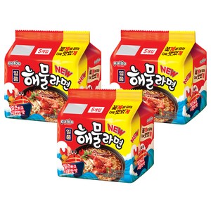 팔도일품 해물라면 115g, 15개