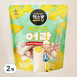 맥스봉 체다치즈어랏 20개입, 400g, 2개