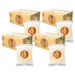 제왕 쌀과자 바삭한맛 원형, 1kg, 4개