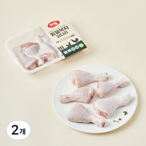 하림 동물복지 깨끗한농장 인증 닭다리 (냉장), 2개