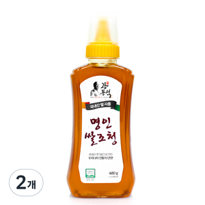 강봉석 명인 쌀조청, 480g, 2개