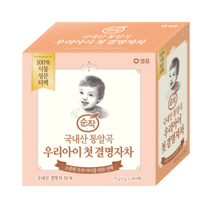 순작 우리아이 첫 결명자차, 75g, 1개