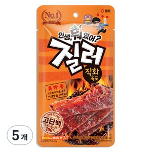 질러 직화 육포, 45g, 5개