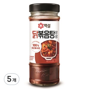 백설 닭볶음탕 양념, 490g, 5개