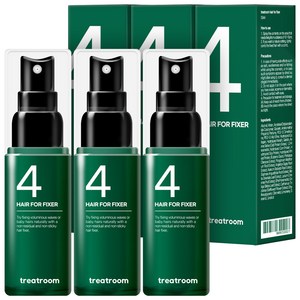 트리트룸 헤어 포 픽서 스프레이, 50ml, 3개