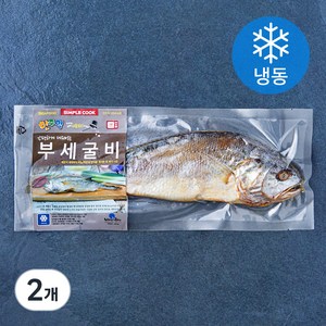 한주먹 간편하게 데워먹는 부세굴비 특대 (냉동), 200g, 2개