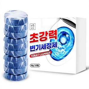 생활공식 초강력 변기세정제 10p, 40g, 1개