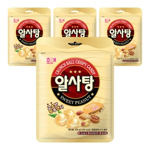 해태제과 알사탕, 319g, 4개