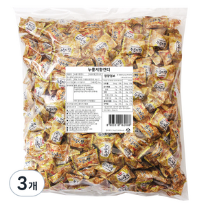 신화당제과 누룽지향 캔디, 2kg, 3개