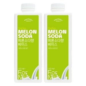 서울팩토리 메론소다향 베이스 1.2kg, 2개