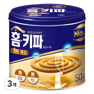 헨켈 홈키파 디 모기향, 650g, 3개