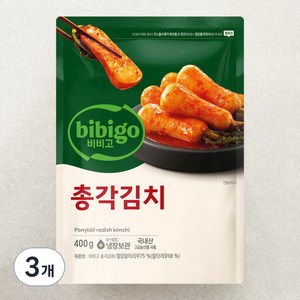 비비고 총각김치, 400g, 3개