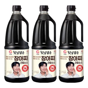 청정원 장아찌 간장소스, 1.7L, 3개