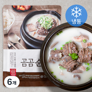 곰곰 정통 순대국(냉동), 600g, 6개