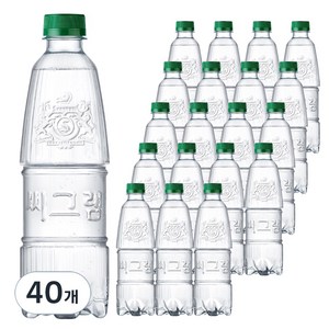 씨그램 플레인 무라벨, 450ml, 40개