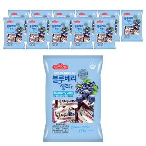 일광제과 블루베리 젤리2, 280g, 12개