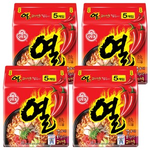 오뚜기 열라면 120g, 20개