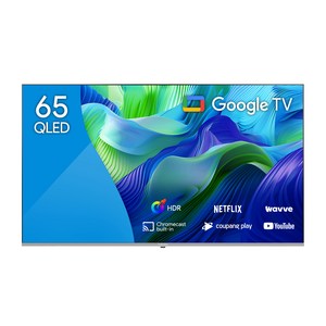 더함 4K UHD QLED 구글 OS TV, 165cm(65인치), NA651QLED SMART HOME60 24k1, 벽걸이형, 방문설치