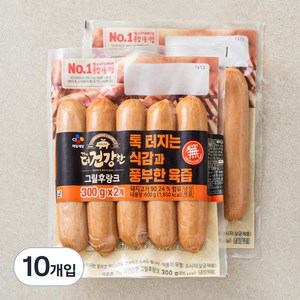 더건강한 그릴후랑크, 300g, 10개입