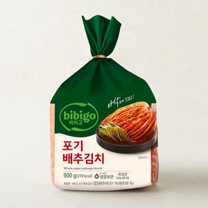 제일제당 비비고 포기배추김치, 900g, 1개