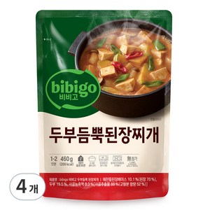 비비고 두부듬뿍 된장찌개, 460g, 4개