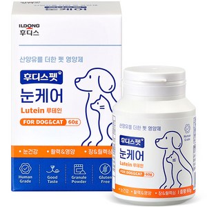 후디스펫 반려동물 영양제, 눈물개선/눈건강, 60g, 1개