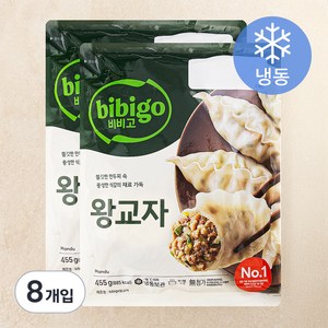 비비고 왕교자 (냉동), 455g, 8개입