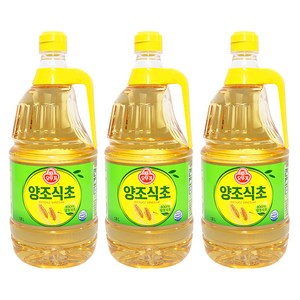 오뚜기 양조식초, 1.8L, 3개