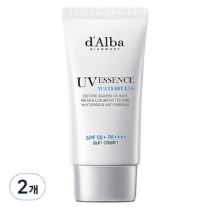 달바 워터풀 에센스 선크림 SPF50+ PA++++, 50ml, 2개