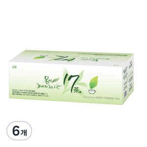 17차 몸이 가벼워지는 시간, 1.5g, 80개입, 6개