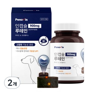 페노비스 인캡슐 강아지 눈영양제, 눈물개선/눈건강, 90g, 2개