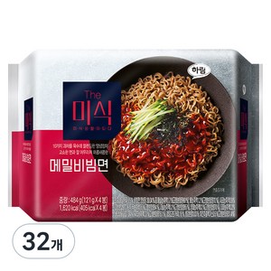 더미식 메밀 비빔면 121g, 32개