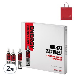 정관장 에너지 활기력샷+쇼핑백, 32개, 20ml